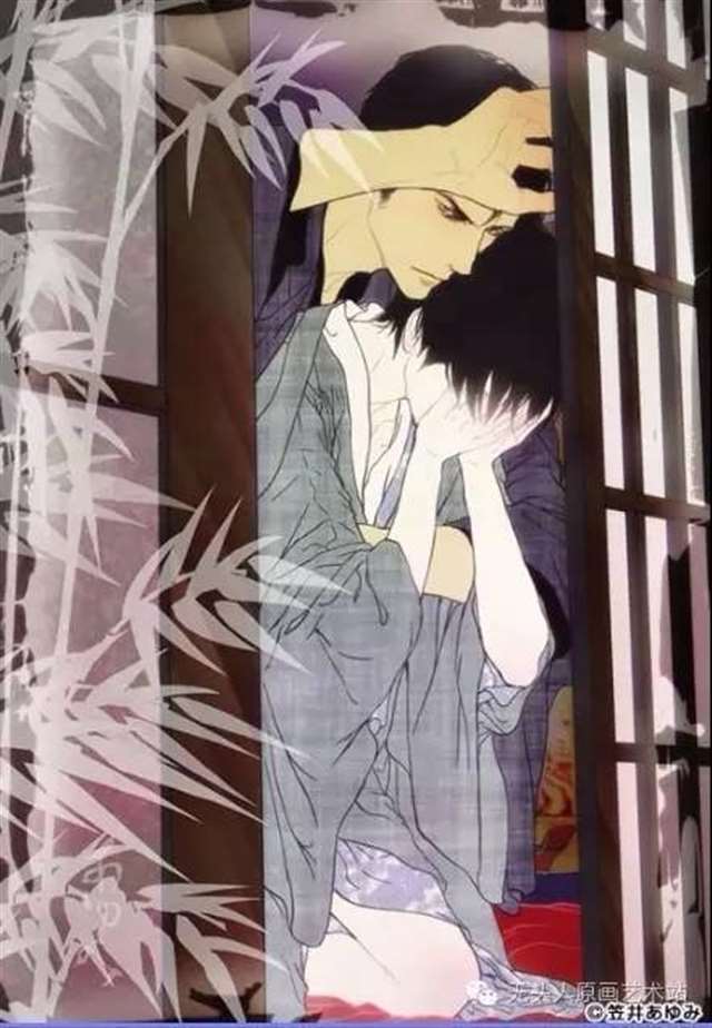 【耽美插画家 笠井亚由美 妓男系列 】