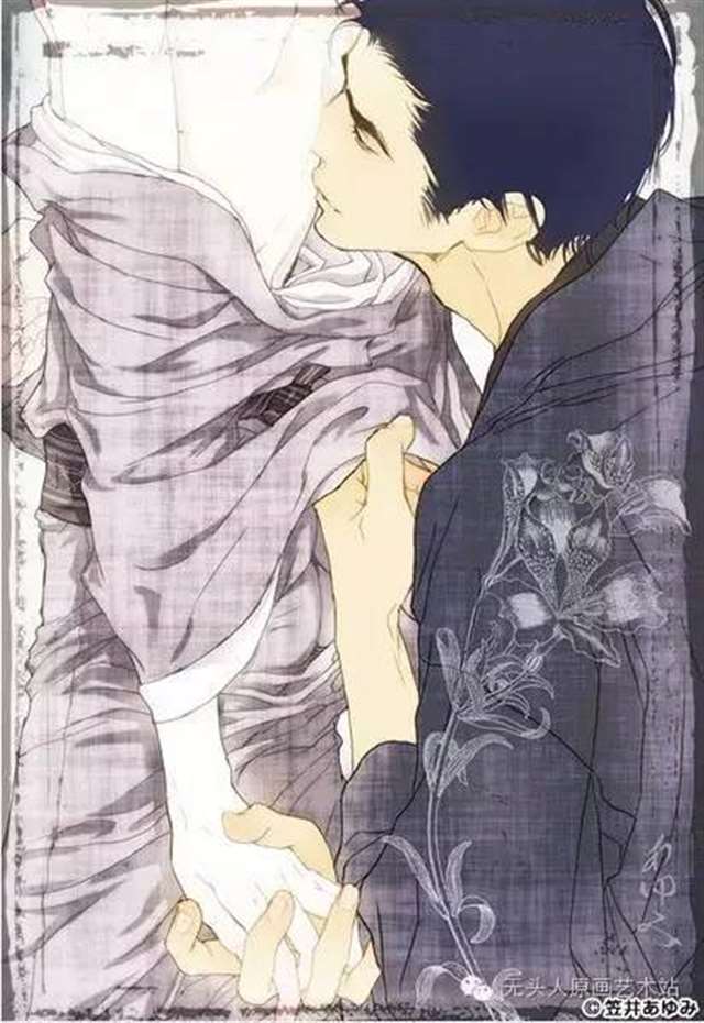 【耽美插画家 笠井亚由美 妓男系列 】