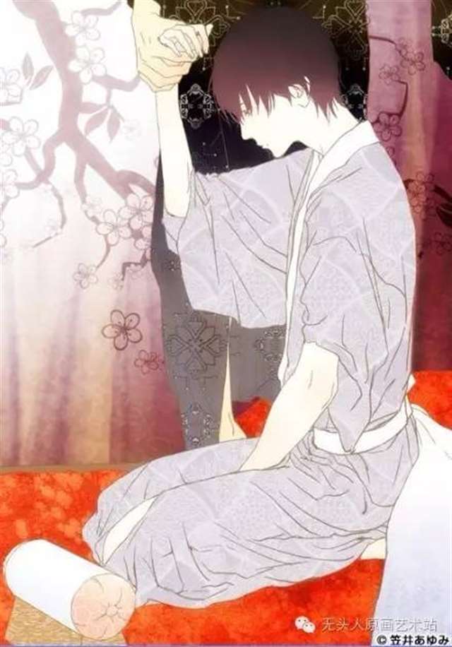 【耽美插画家 笠井亚由美 妓男系列 】