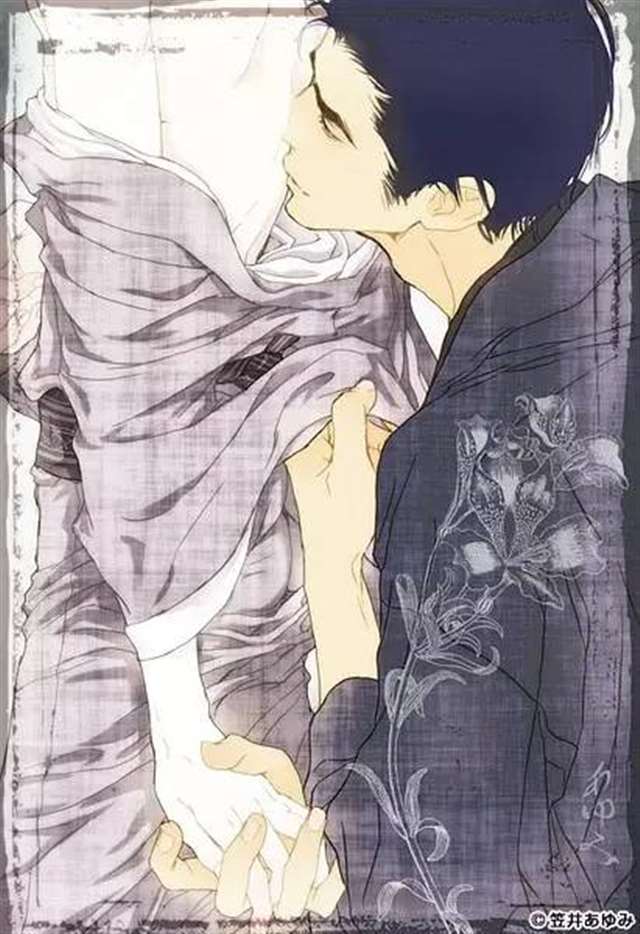 日本插画家 笠井亚由美 的美少年插画绘画