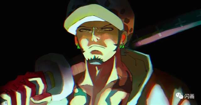 海贼王特拉法尔加·D·瓦铁尔·罗手绘壁纸