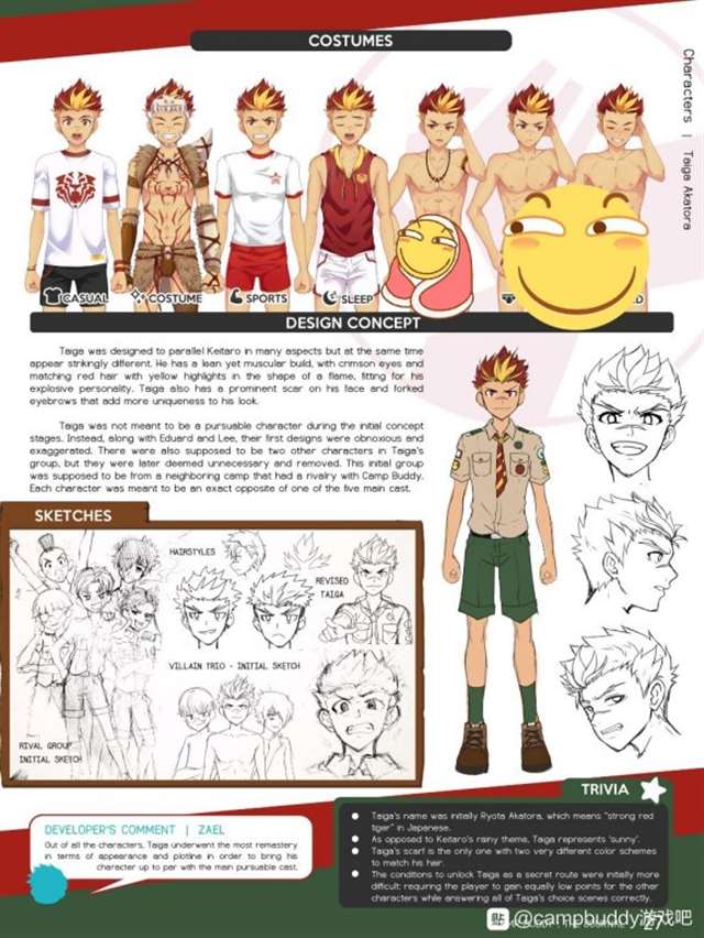 campbuddy绿毛教官档案