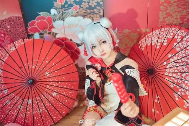 崩坏3德丽莎CosplayCn：折崎摄影：ET