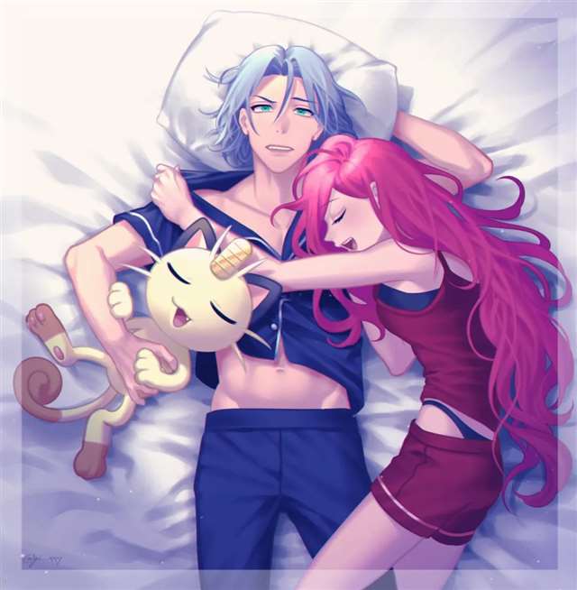 《精灵宝可梦》武藏和小次郎结婚！看起来超幸福满足