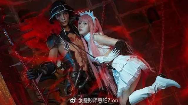 库・丘林Alter和梅芙是《Fate/Grand Order》coser@鎏年_Radium@空气娘Kuuki