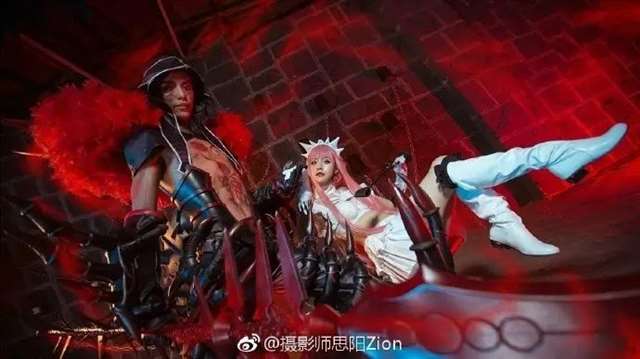 库・丘林Alter和梅芙是《Fate/Grand Order》coser@鎏年_Radium@空气娘Kuuki