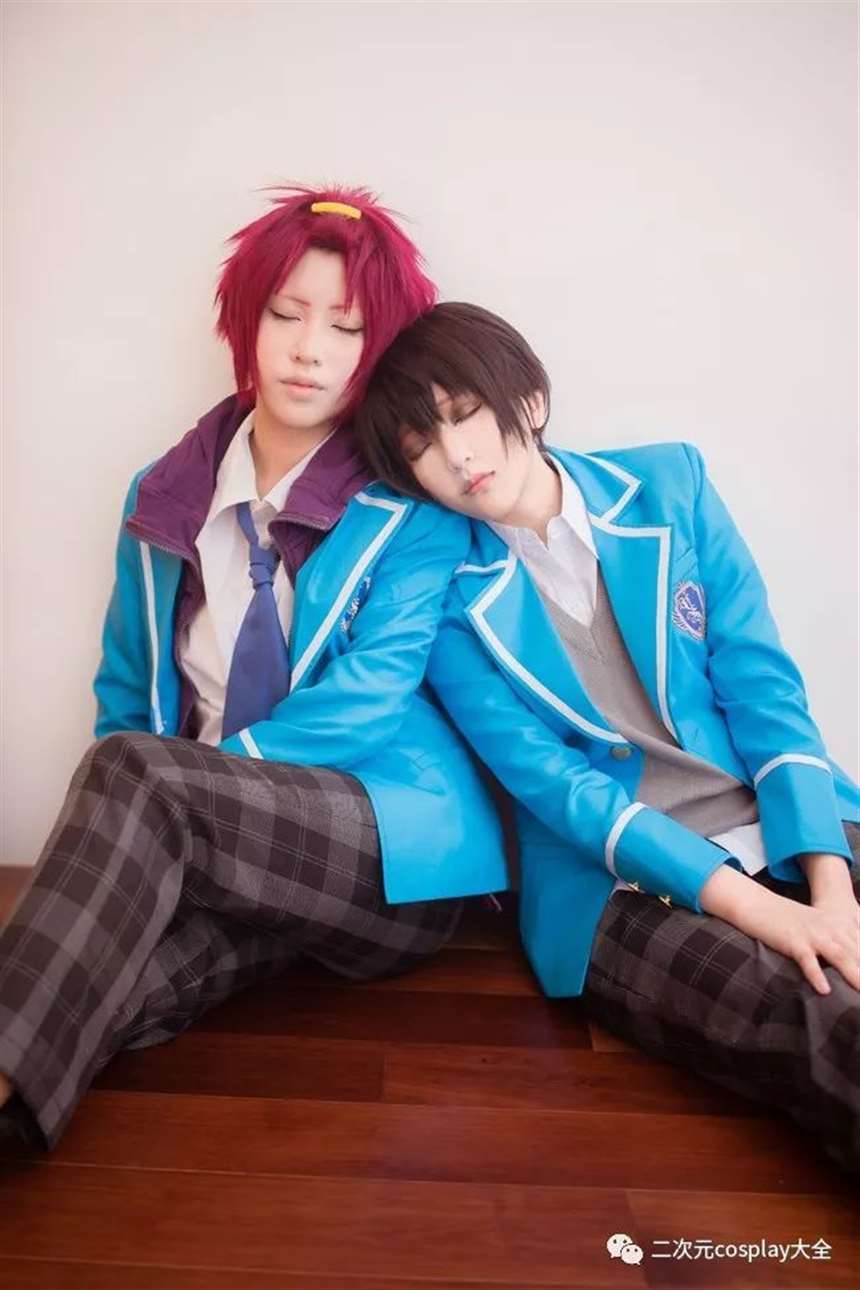 衣更真绪coser@芥川Aku@唯 《偶像梦幻祭》朔间凛月，衣更真绪cos