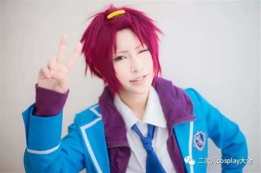 衣更真绪coser@芥川Aku@唯 《偶像梦幻祭》朔间凛月，衣更真绪cos