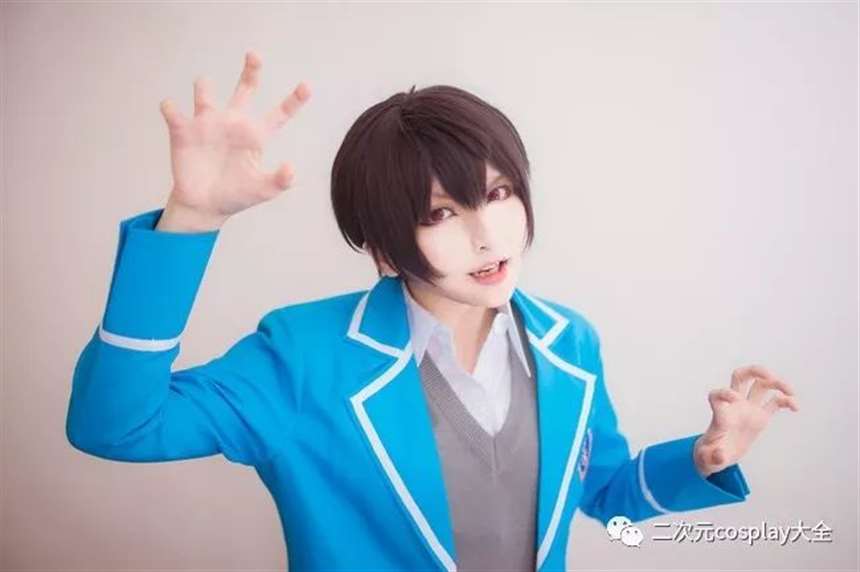 衣更真绪coser@芥川Aku@唯 《偶像梦幻祭》朔间凛月，衣更真绪cos