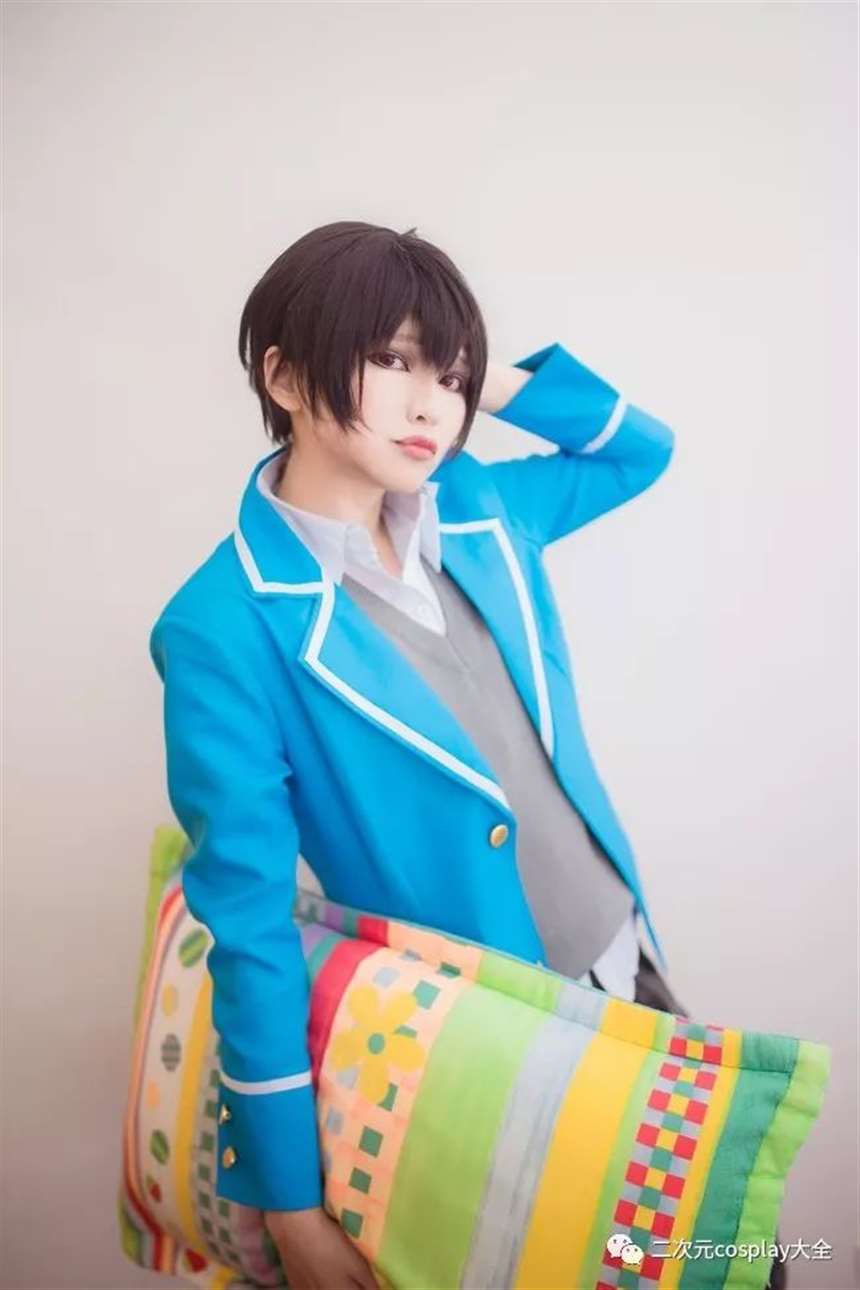 衣更真绪coser@芥川Aku@唯 《偶像梦幻祭》朔间凛月，衣更真绪cos