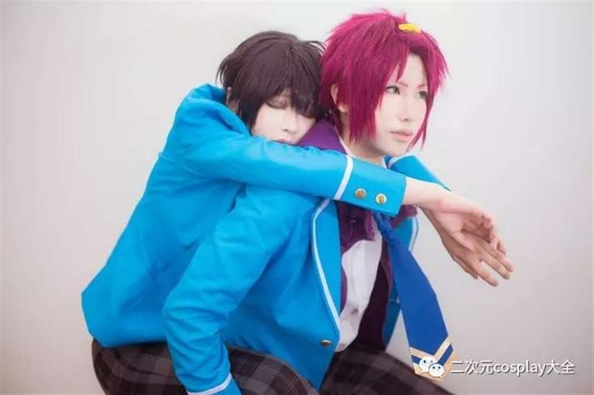 衣更真绪coser@芥川Aku@唯 《偶像梦幻祭》朔间凛月，衣更真绪cos