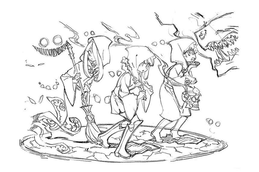 “相信的心就是你的魔法哦！”—《小魔女学园》