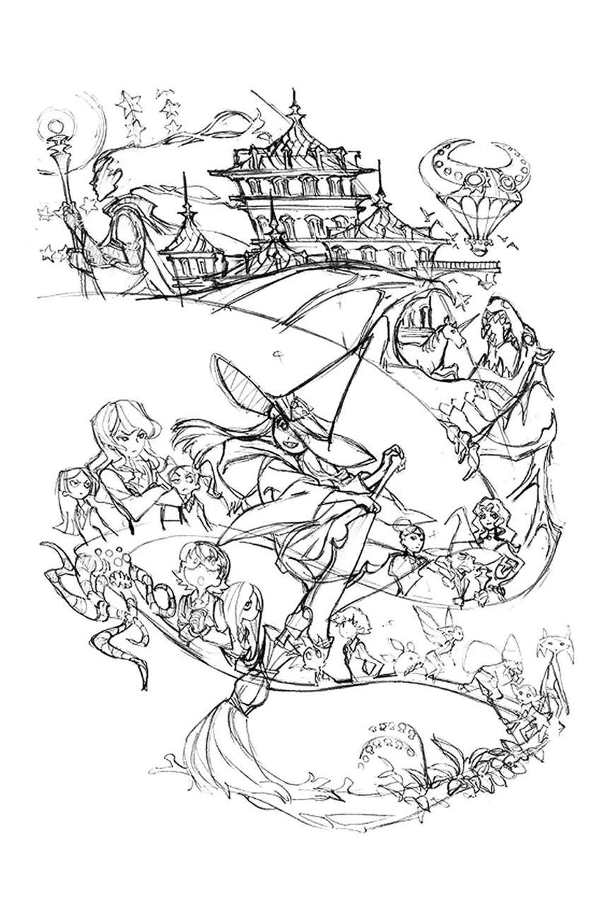 “相信的心就是你的魔法哦！”—《小魔女学园》