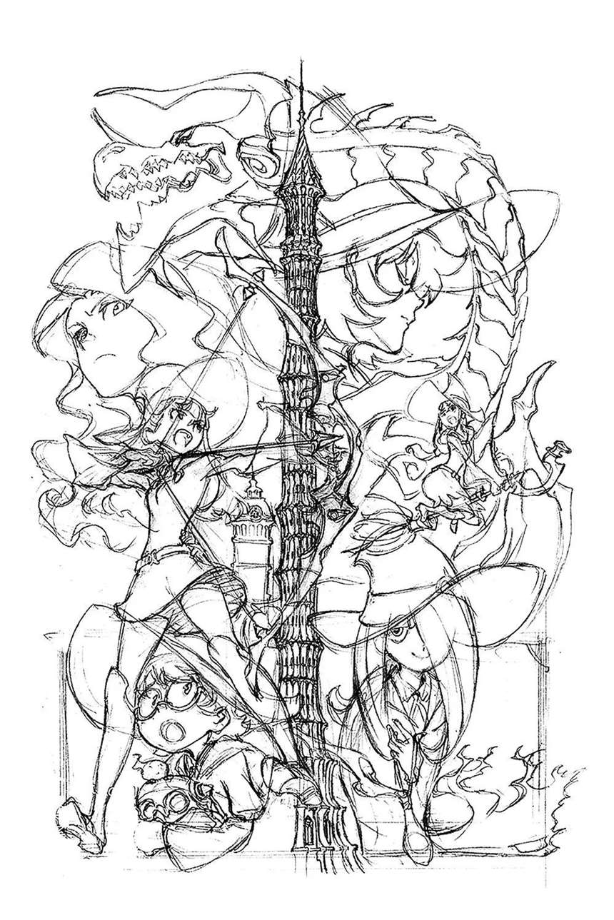 “相信的心就是你的魔法哦！”—《小魔女学园》