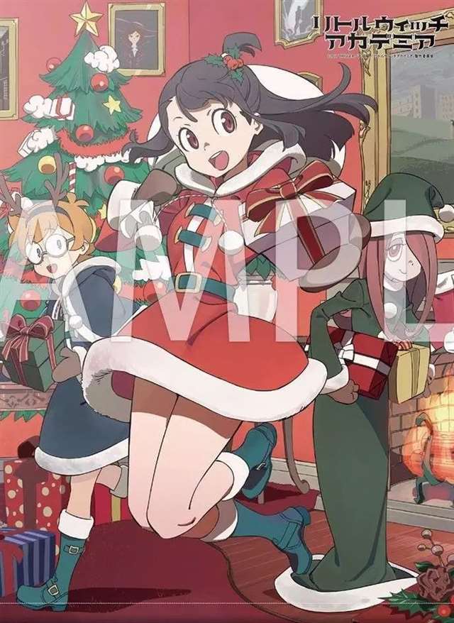 《小魔女学园》设定图