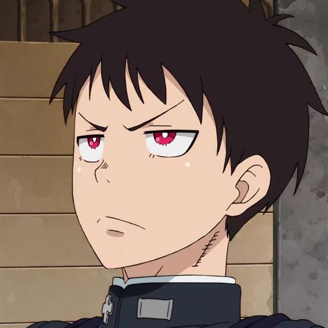 自截的动漫头像《炎炎消防队》104张头像