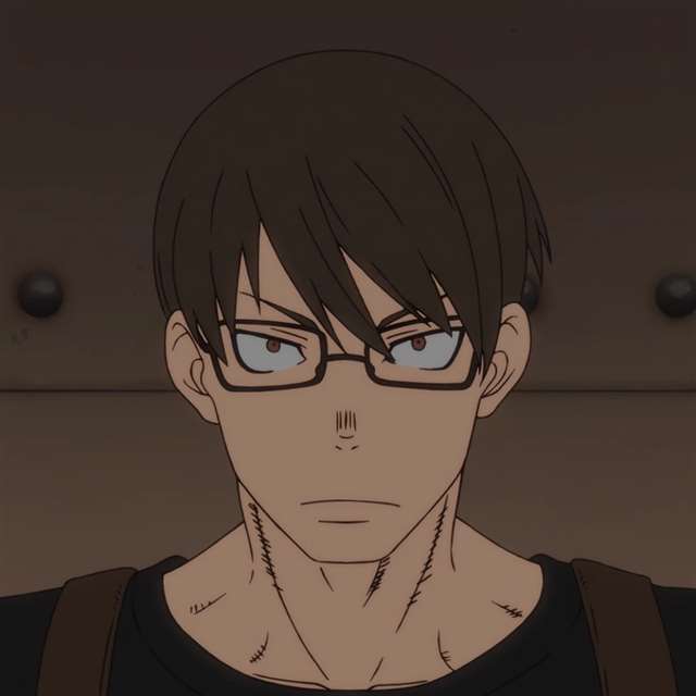 自截的动漫头像《炎炎消防队》104张头像