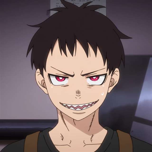 自截的动漫头像《炎炎消防队》104张头像