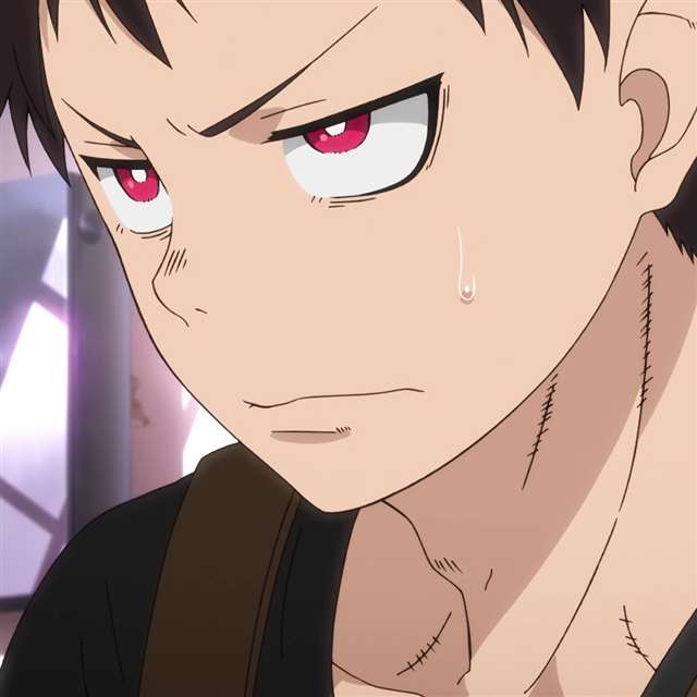 自截的动漫头像《炎炎消防队》104张头像