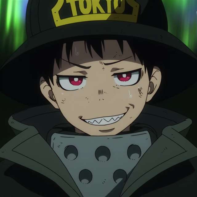 自截的动漫头像《炎炎消防队》104张头像