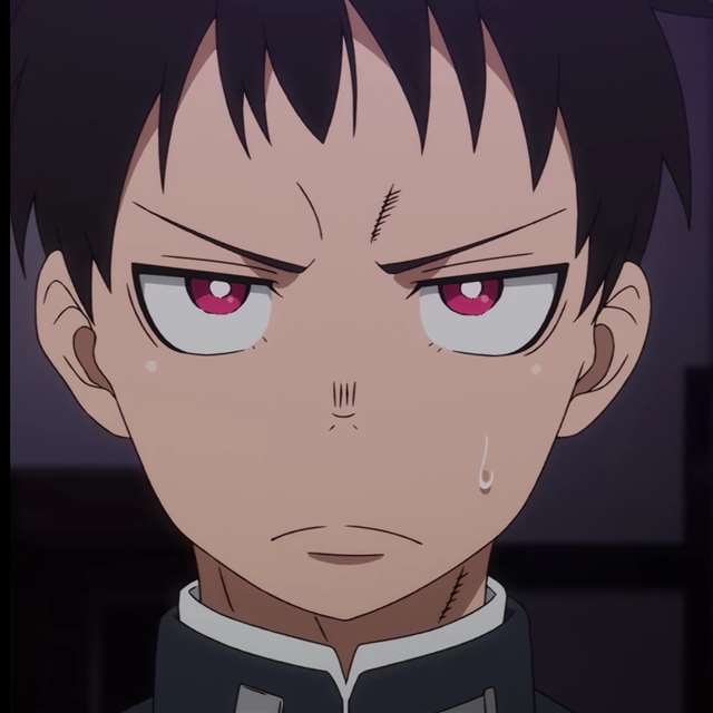 自截的动漫头像《炎炎消防队》104张头像