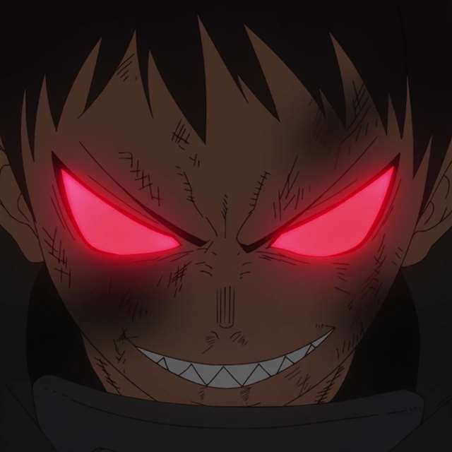 自截的动漫头像《炎炎消防队》104张头像