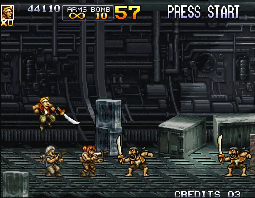  《合金弹头》奇特的死亡方式画风福利