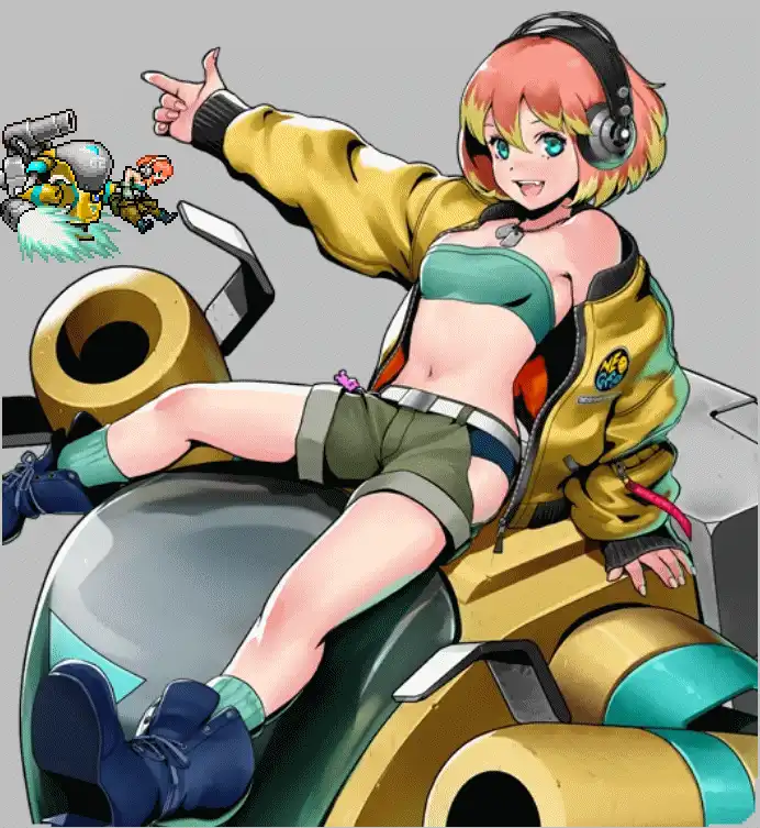 《合金弹头3》PF小队宣传海报