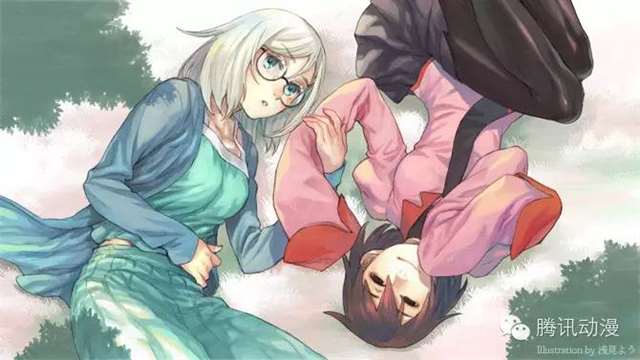 漫画家笔下《终物语》的泳装福利图