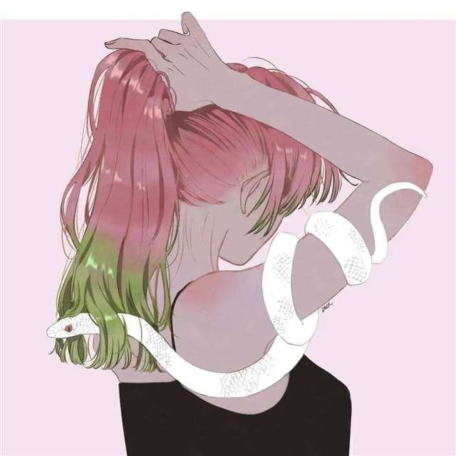 一起来看看甘露寺蜜璃的插画特辑