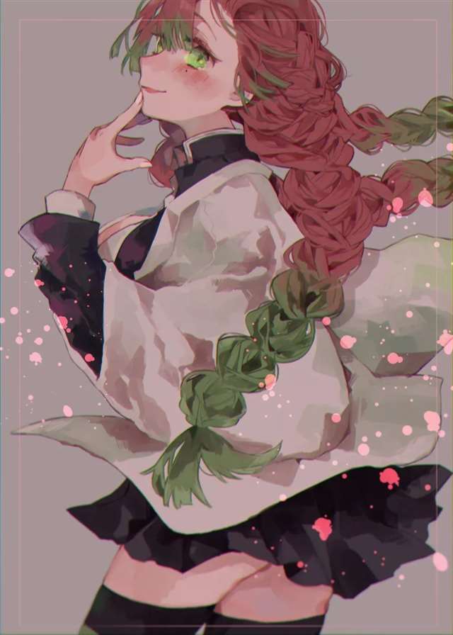 壁纸人物档案—《鬼灭之刃》甘露寺蜜璃