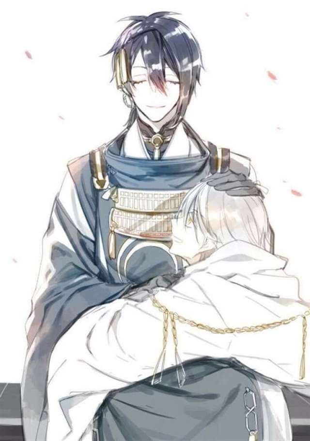 #刀剑乱舞BL三日鹤#攻:三日月受:鹤丸穿越