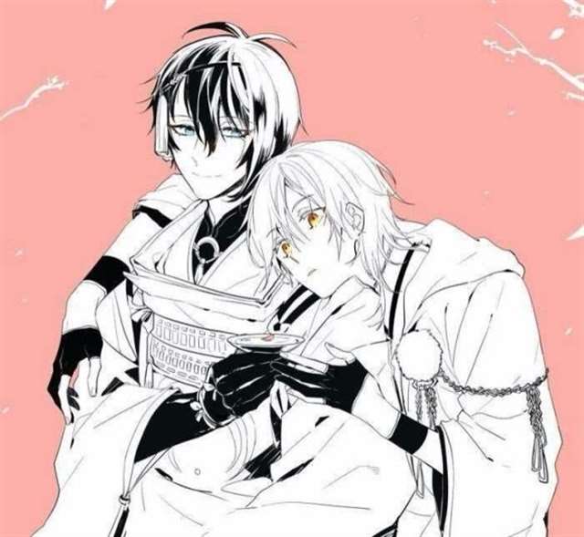 #刀剑乱舞BL三日鹤#攻:三日月受:鹤丸穿越