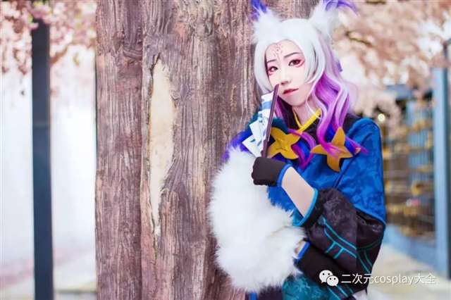 《阴阳师》妖狐，大天狗cos，很甜很美好的