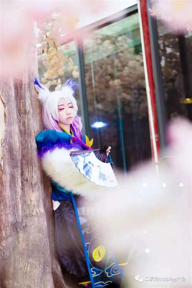 《阴阳师》妖狐，大天狗cos，很甜很美好的