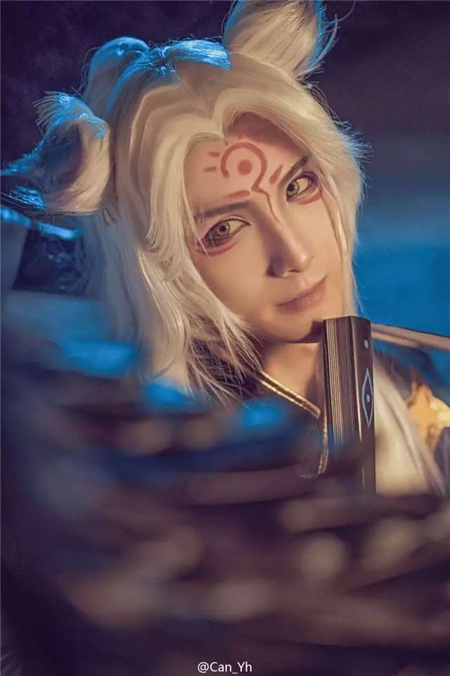 COSPLAY《阴阳师》手游大天狗:@Can_Yh 妖狐:@Coser希小白 