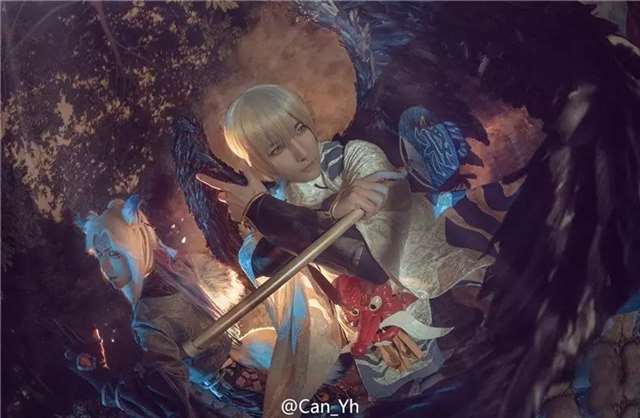 COSPLAY《阴阳师》手游大天狗:@Can_Yh 妖狐:@Coser希小白 