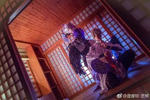 阴阳师―大天狗妖狐cp cos