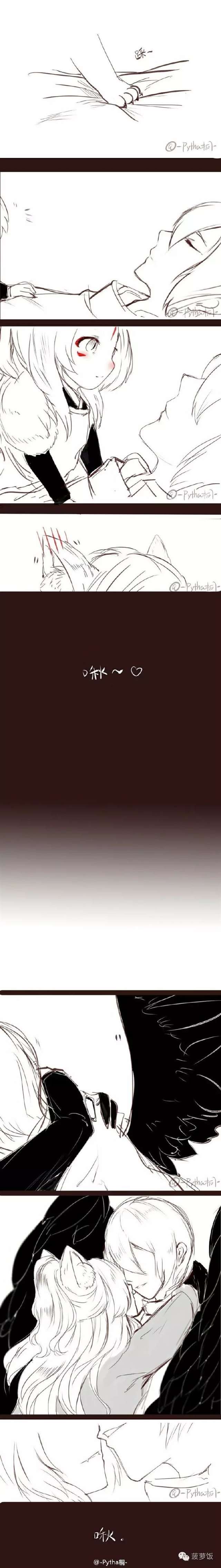  作者微博@-Pytha桐 大天狗X妖狐条漫合集!