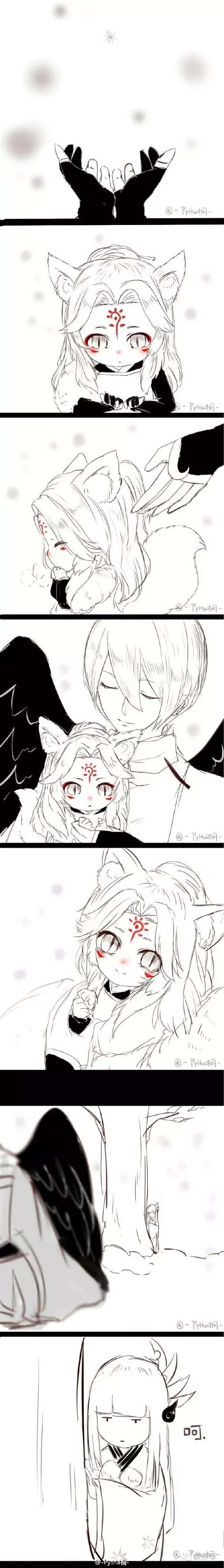  作者微博@-Pytha桐 大天狗X妖狐条漫合集!