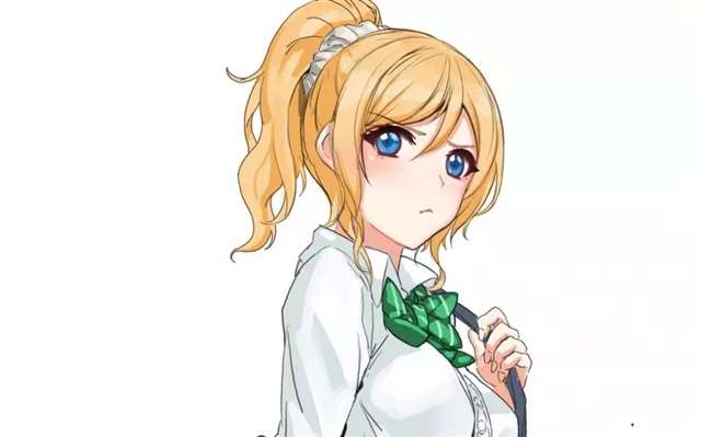 为大家献上这组绚濑绘里卡通动漫人物图片