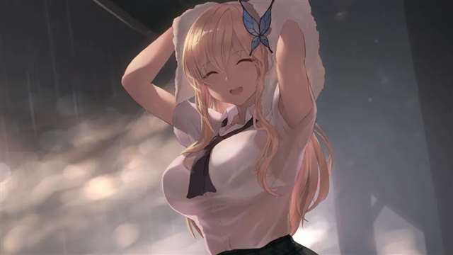 插画师笔下的动漫少女柏崎星奈