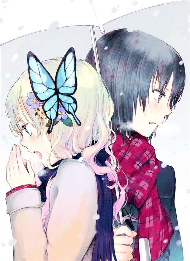 插画师笔下的动漫少女柏崎星奈