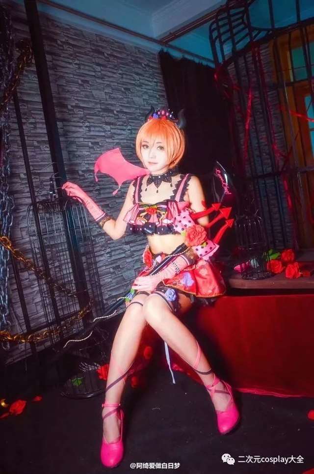《Love Live》小恶魔星空凛coser@阿绮爱做白日梦