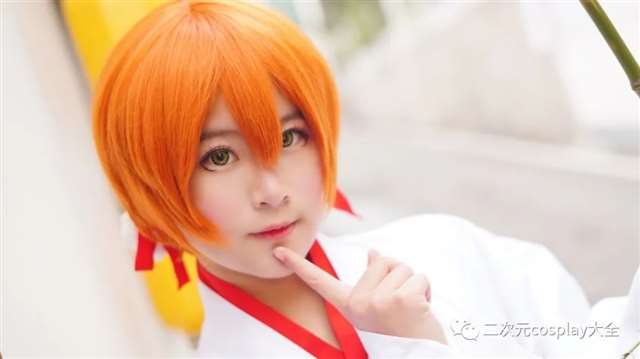 《lovelive!》星空凛巫女服cos：笑颜 微博：_李笑颜