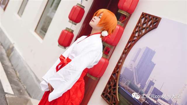 《lovelive!》星空凛巫女服cos：笑颜 微博：_李笑颜