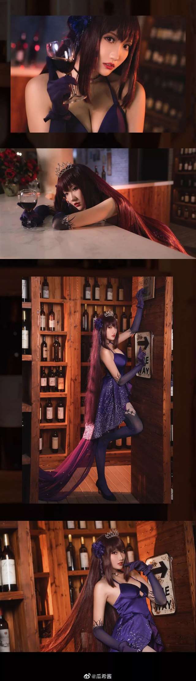  Cos—FGO二周年礼装.英灵正装·斯卡哈：@瓜希酱摄影：@_Color卡拉