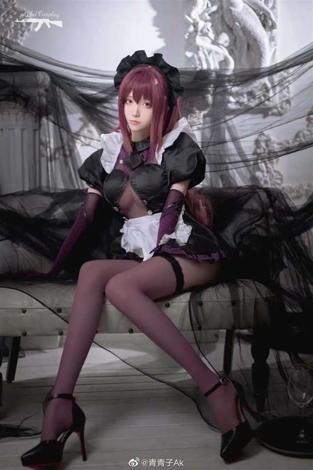 Cos—FGO 斯卡哈·女仆coser：青青子Ak