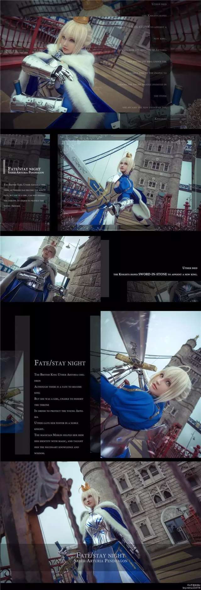 COS 《Fate/Stay Night》阿尔托利亚·潘德拉贡 CN: o千夜未来o