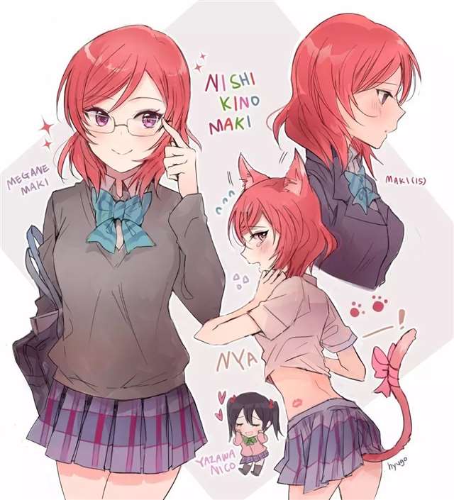 lovelive同人画师hyugo作品推荐，妮姬为主